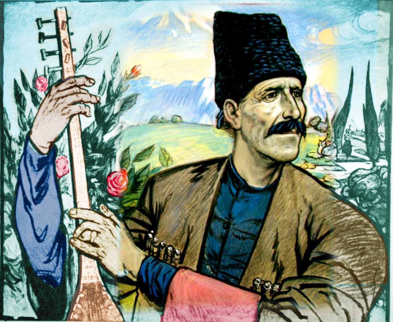Aşıq Ələsgər (Rəssam Sadıq Şərifzadə)