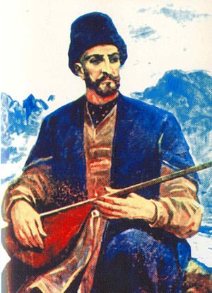 Aşıq Ələsgərin ustadı Aşıq Alı (Rəssam Nəcəfqulu İsmayılov)